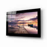 Sunset Glass Wall Art