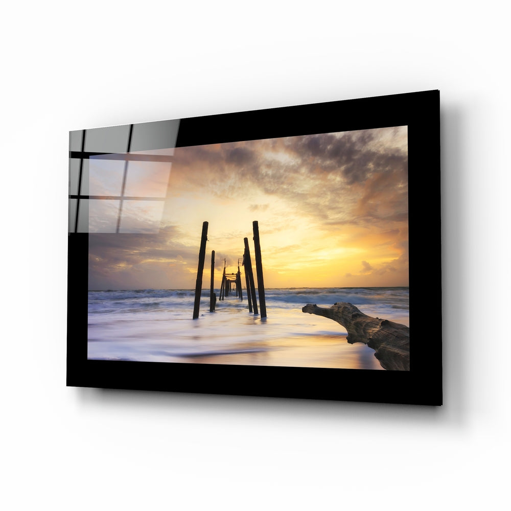 Sunset Glass Wall Art