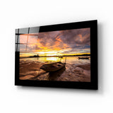 Sunset Glass Wall Art