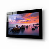 Sunset Glass Wall Art