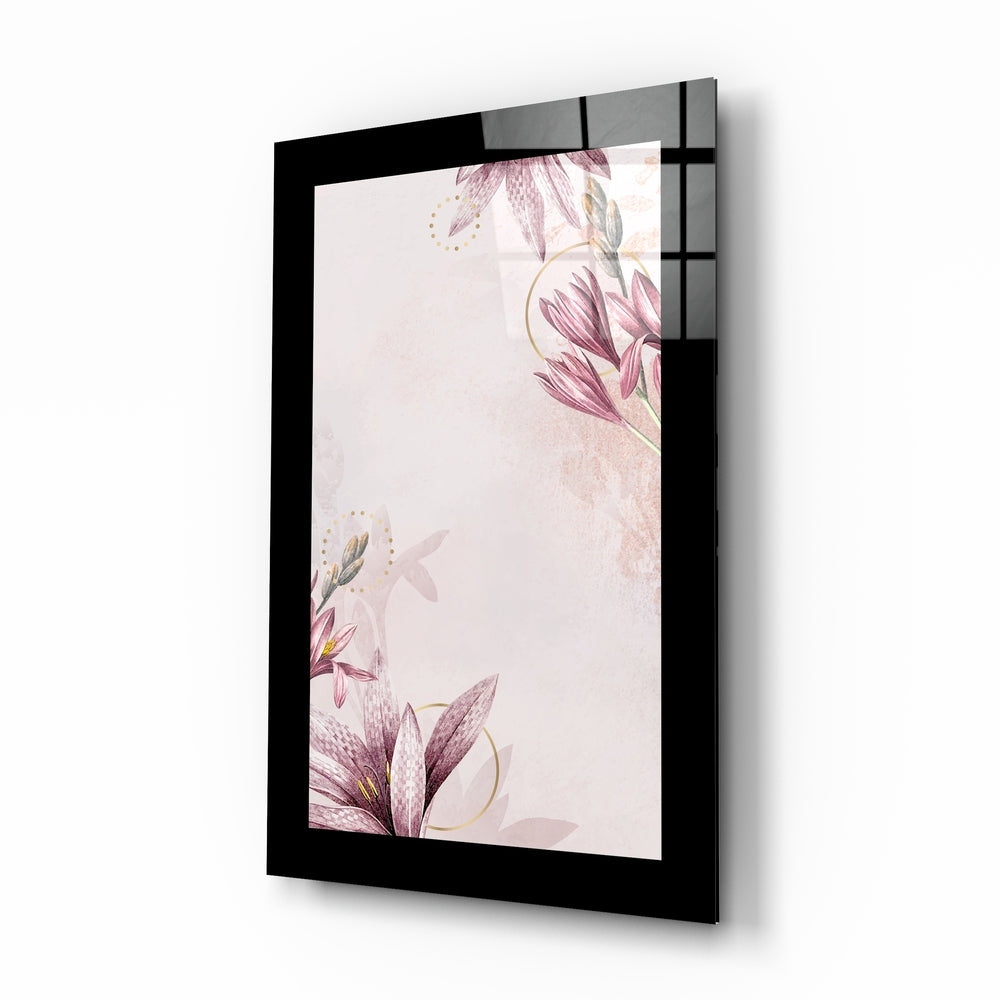 Pinky Glass Wall Art