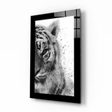 Tiger Glass Wall Art