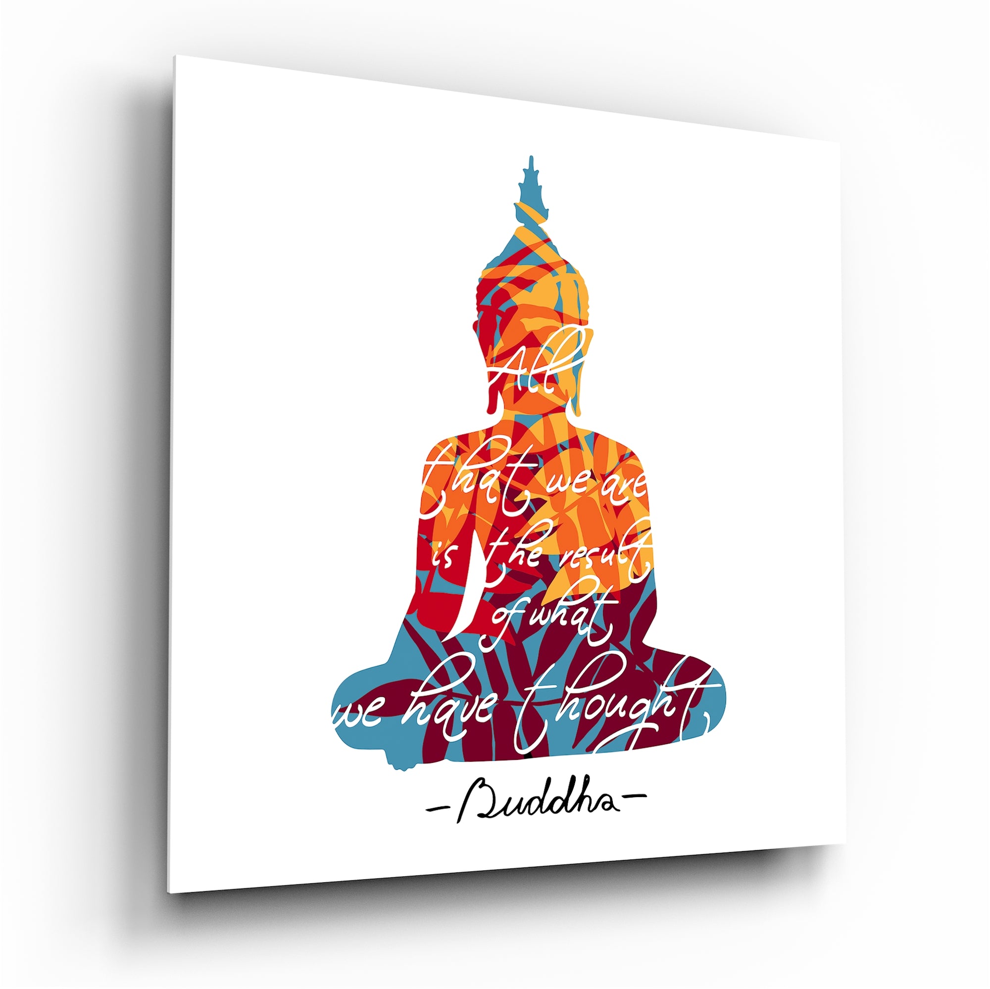 Buddha Glass Wall Art