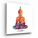 Buddha Glass Wall Art