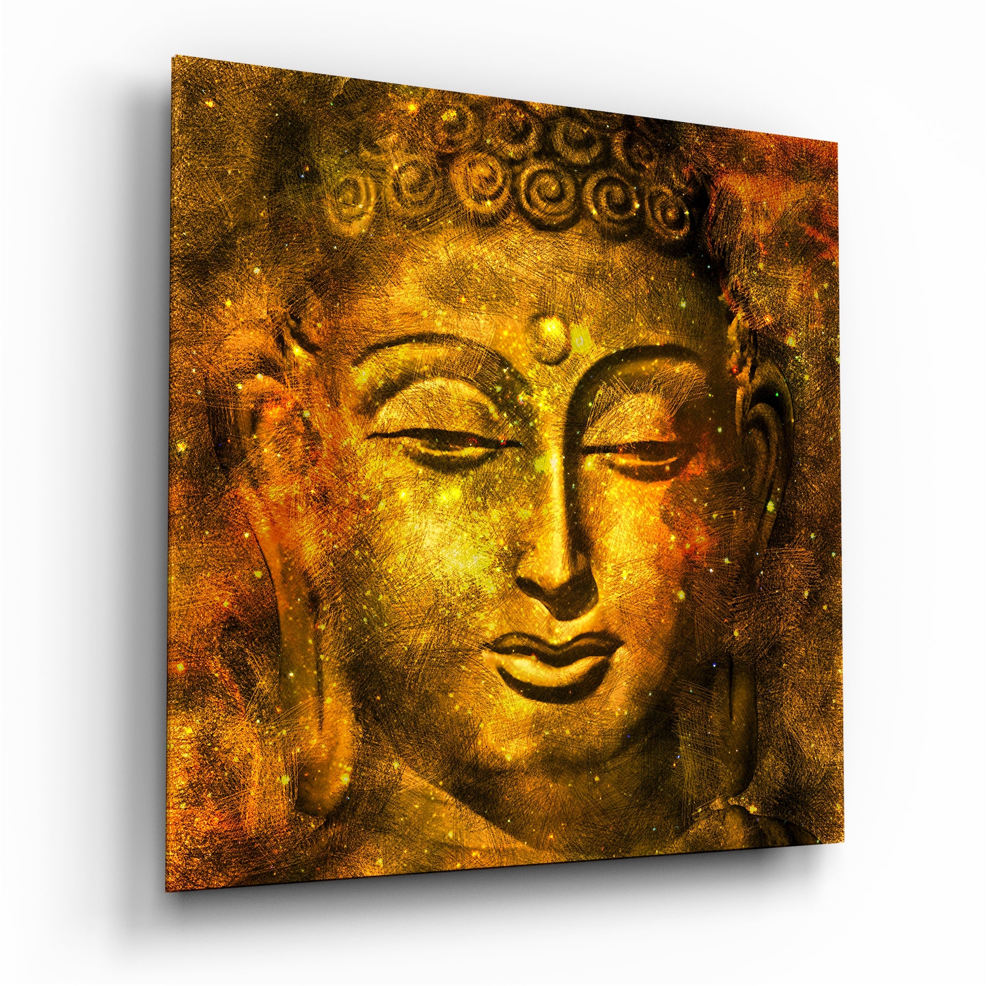 Buddha Glass Wall Art