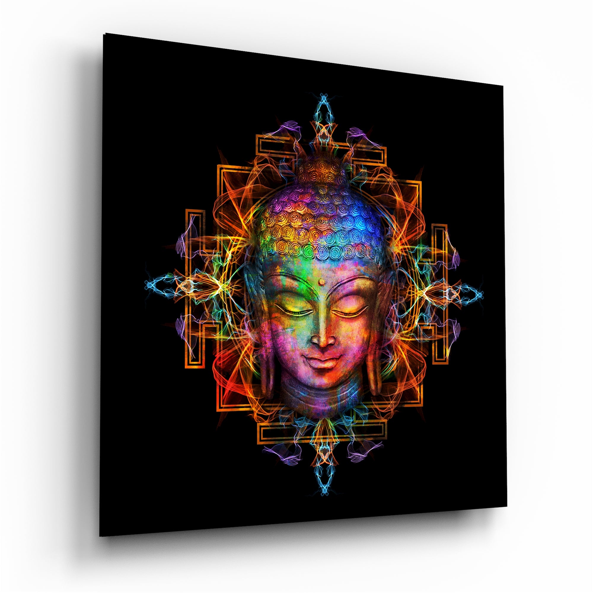 Buddha Glass Wall Art