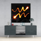 Horoscopes - Aquarius Glass Wall Art