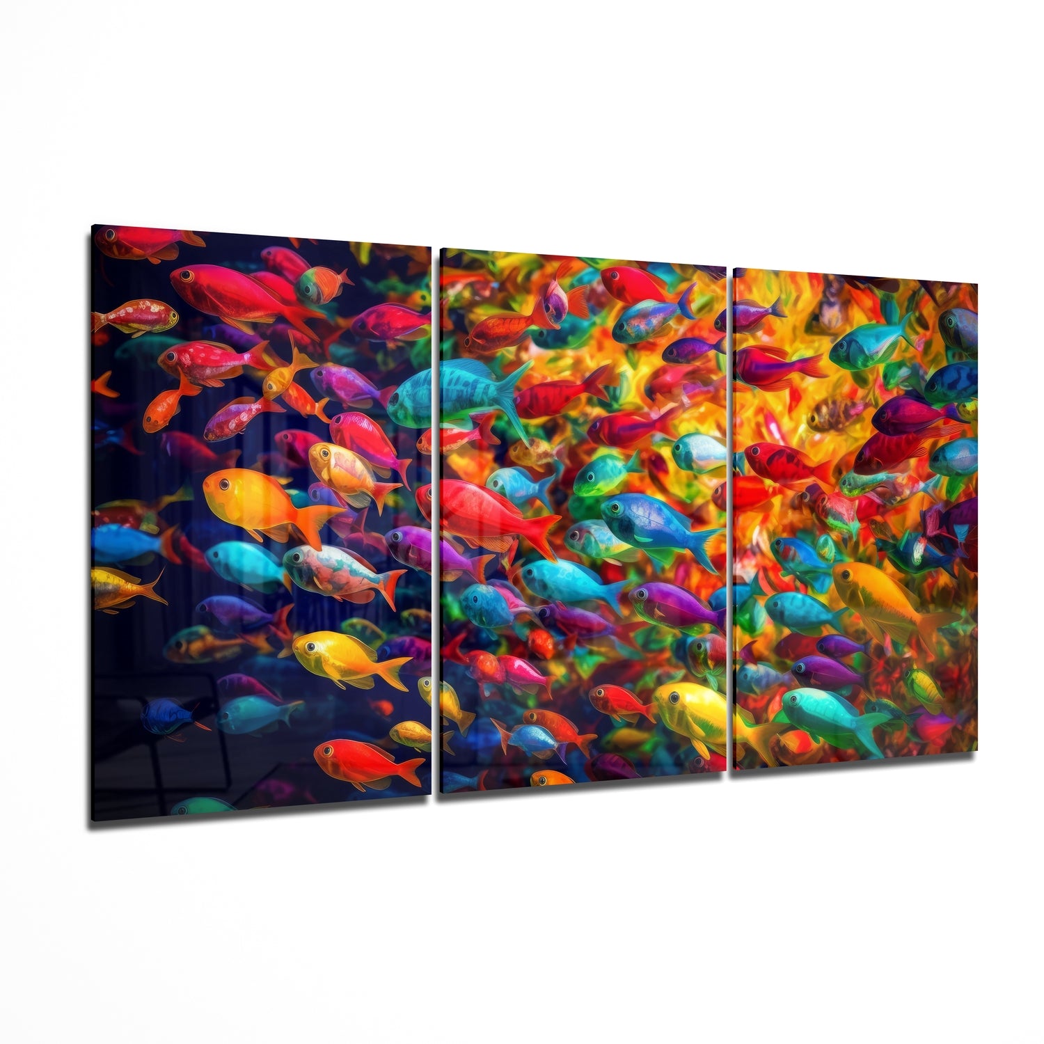 Fish Glass Wall Art