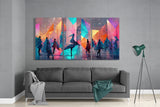 Under the Stars Glass Wall Art