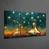 Under the Stars Glass Wall Art