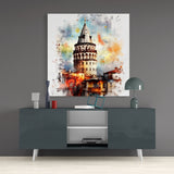 	Galata Tower Glass Wall Art