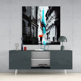 	Eiffel Glass Wall Art