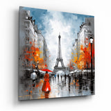 	Eiffel Glass Wall Art